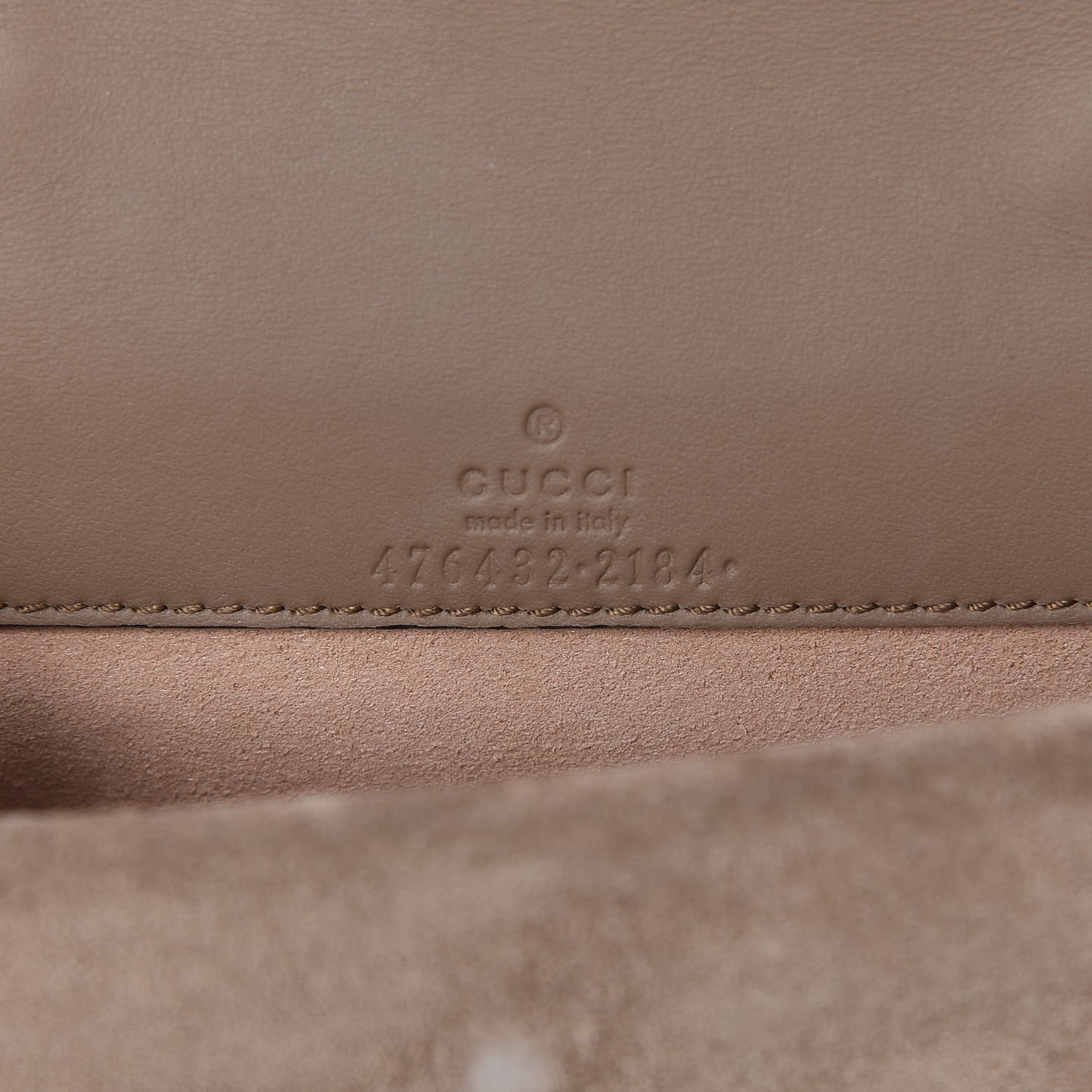 GG Supreme Monogram Super Mini Dionysus Shoulder Bag Taupe