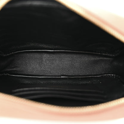 Saint Laurent Grain De Poudre Matelasse Monogram Mini Lou Camera Bag Vintage Peach 5 of 10