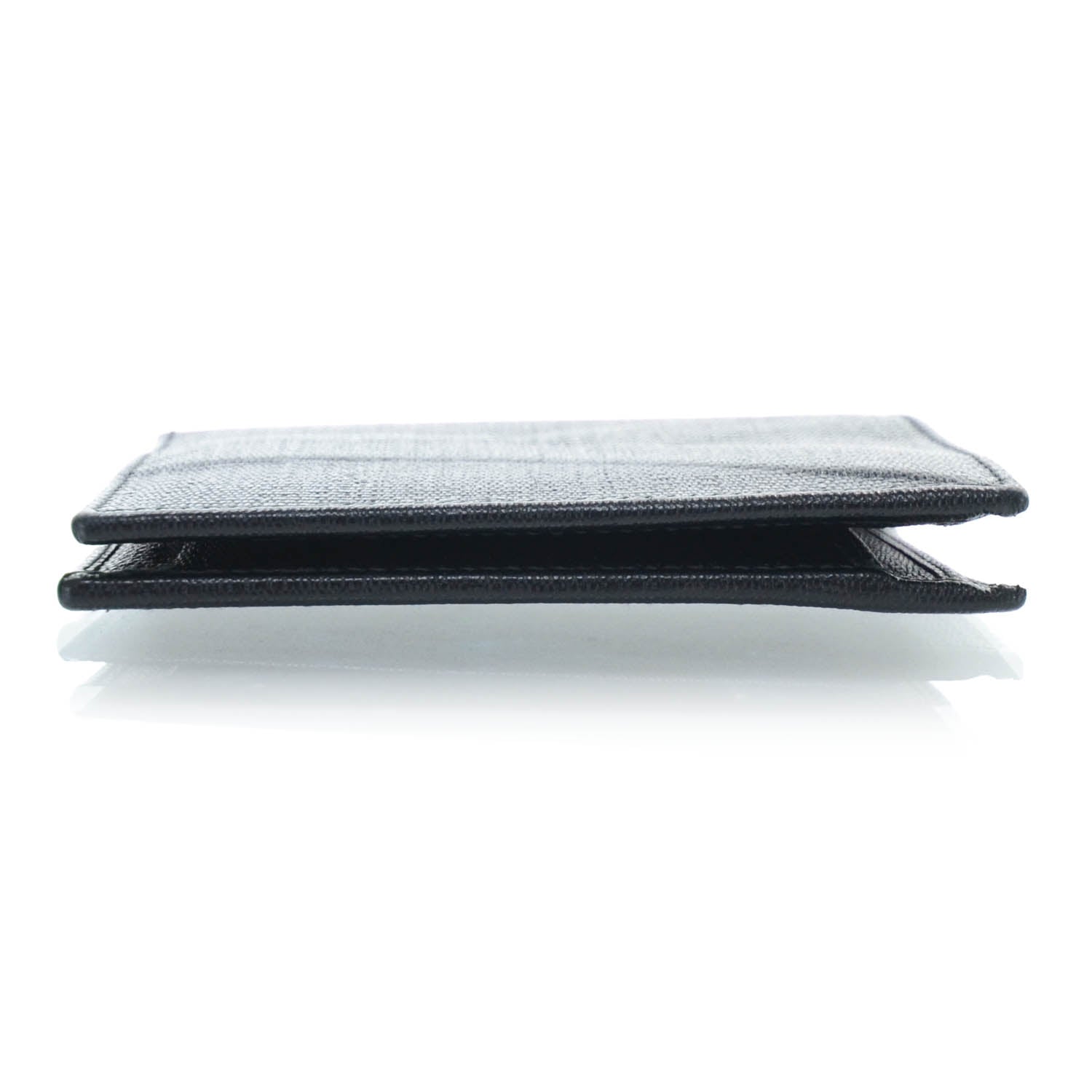 Saint Laurent Textured Leather Y Wallet Black 4 of 9