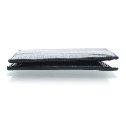 Saint Laurent Textured Leather Y Wallet Black 4 of 9