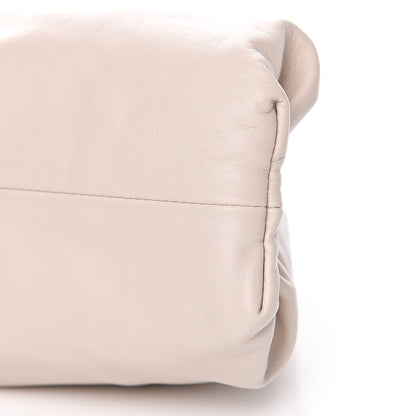 Bottega Veneta Smooth Butter Calf The Pouch Oversized Clutch Mist 11 of 11