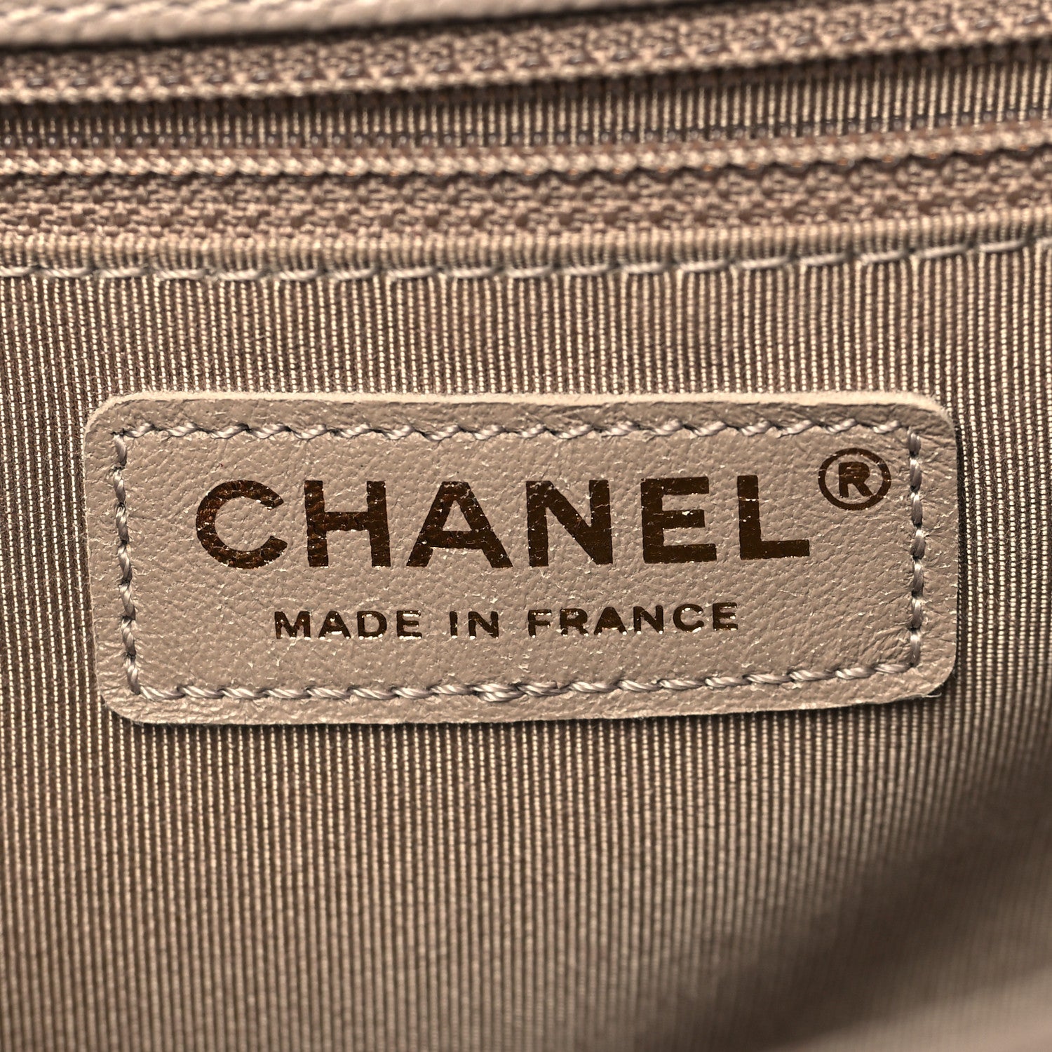 Chanel Caviar Quilted New Medium Boy Flap Grey 6 of 11