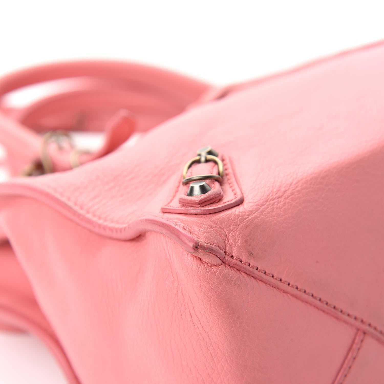 Balenciaga Veau Souple Papier Mini A4 Tote Rose Flamingo 9 of 16