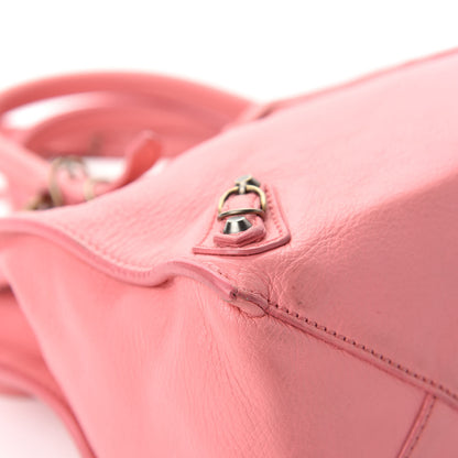 Balenciaga Veau Souple Papier Mini A4 Tote Rose Flamingo 9 of 16
