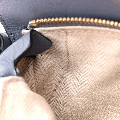 Loewe Calfskin Mini Puzzle Bag Blue 11 of 12