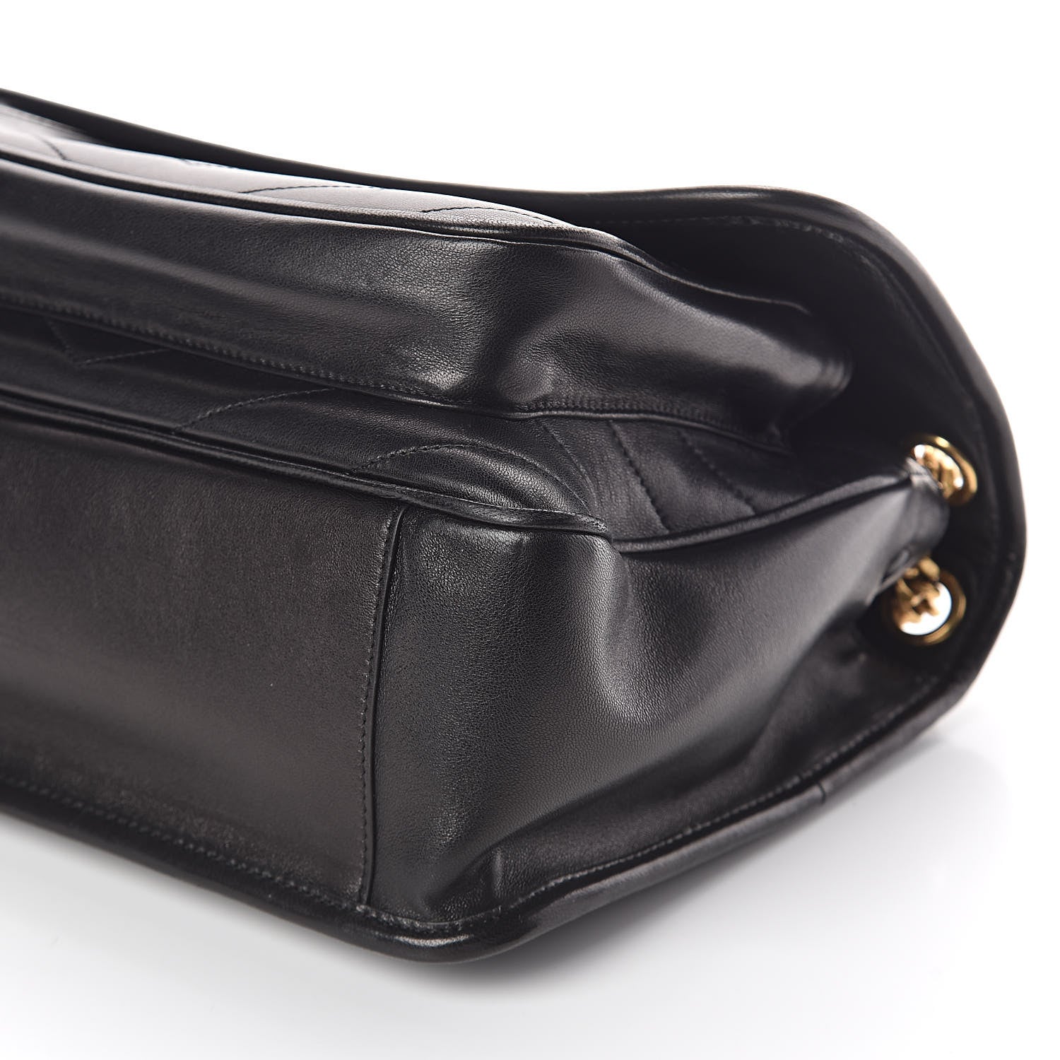 Saint Laurent Lambskin Matelasse Monogram Medium Niki Chain Satchel Black 9 of 10