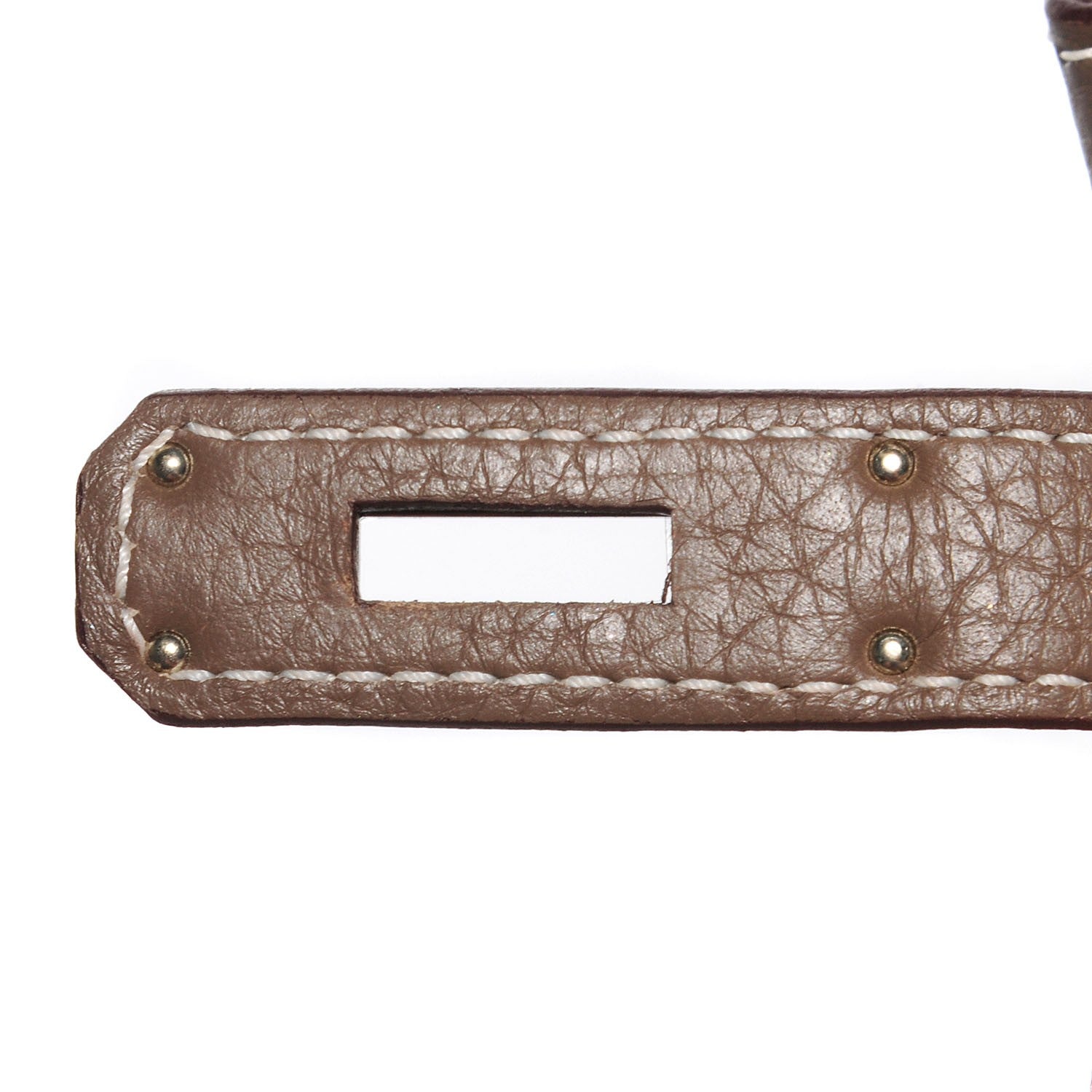 Hermes Taurillon Clemence Birkin 35 Etoupe 15 of 27