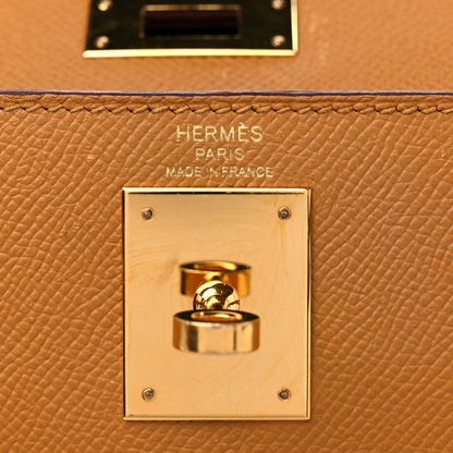 Hermes Epsom Kelly Sellier 28 Sesame 6 of 20