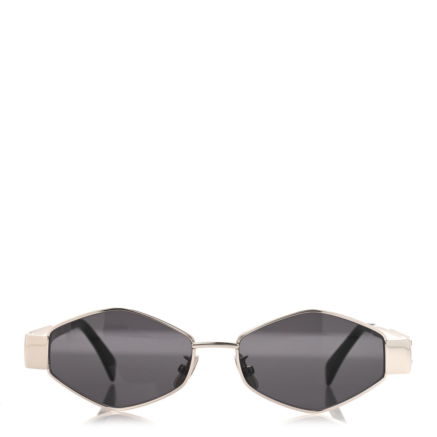 Celine Metal Triomphe 02 Sunglasses CL40254U Silver 2 of 8