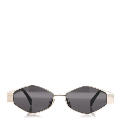 Celine Metal Triomphe 02 Sunglasses CL40254U Silver 2 of 8