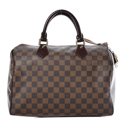 Louis Vuitton Damier Ebene Speedy 30 1 of 21