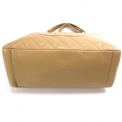 Chanel Caviar Quilted Grand Shopping Tote GST Beige 4 of 10