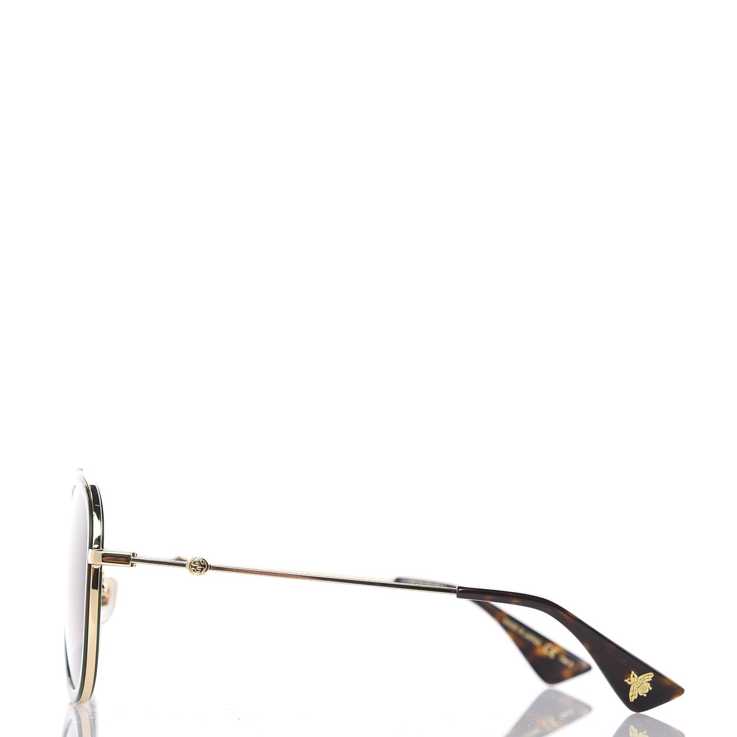 Web Aviator Sunglasses GG0062S Green Red