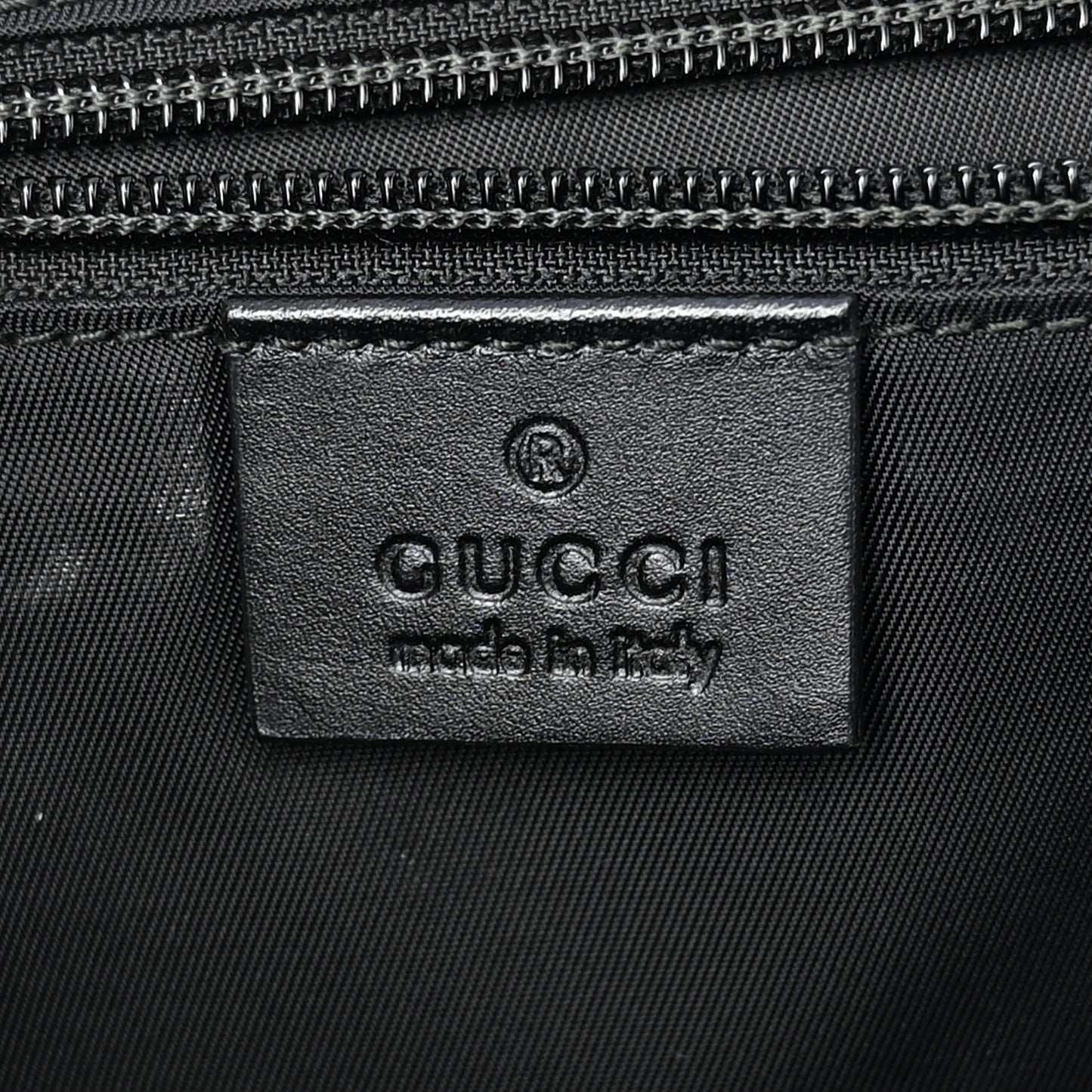 GG Supreme Monogram Web Flap Messenger Bag Black