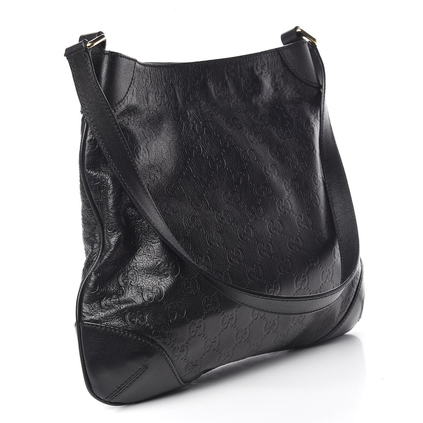 Guccissima Hobo Black