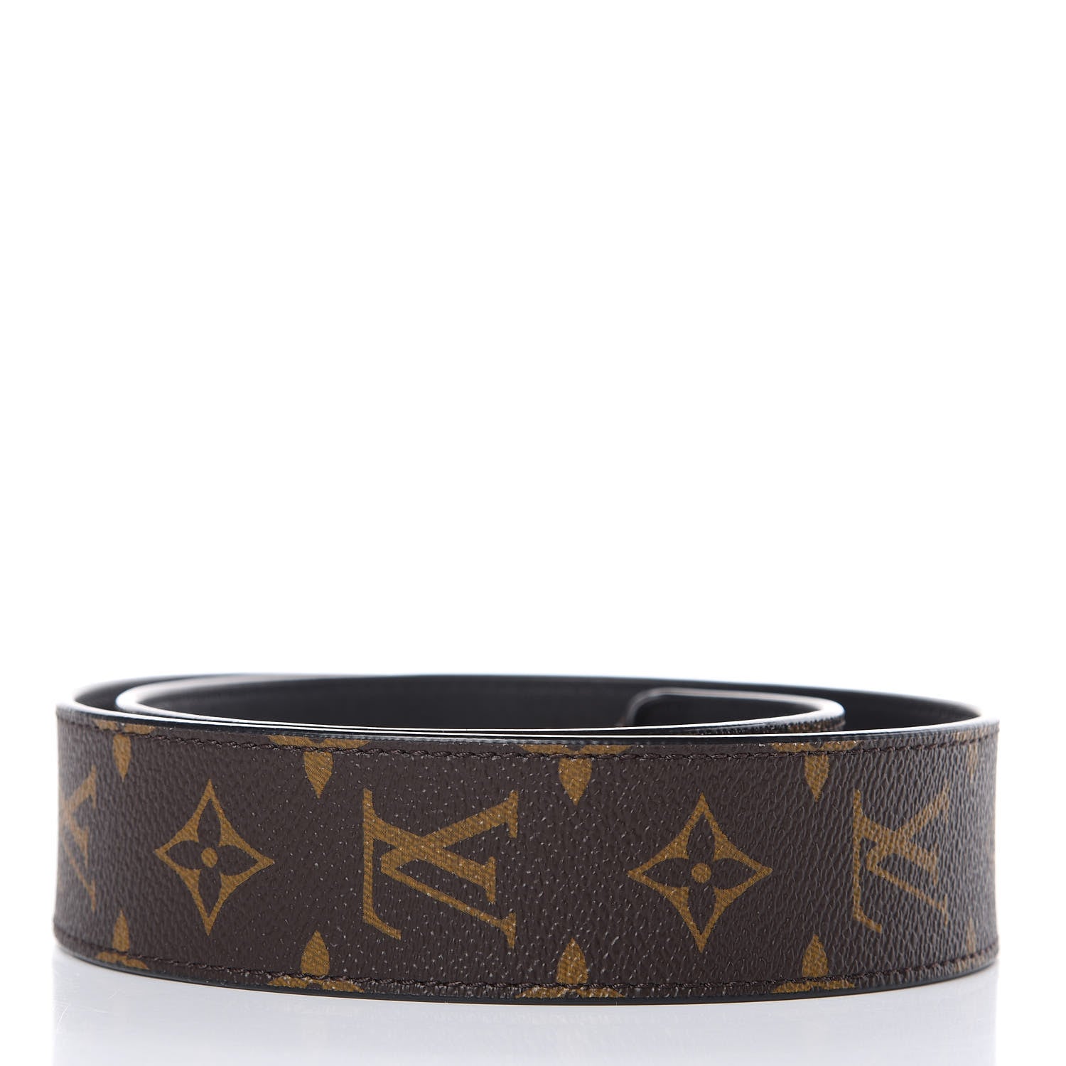 Louis Vuitton Monogram Bandouliere Shoulder Strap Black 2 of 5