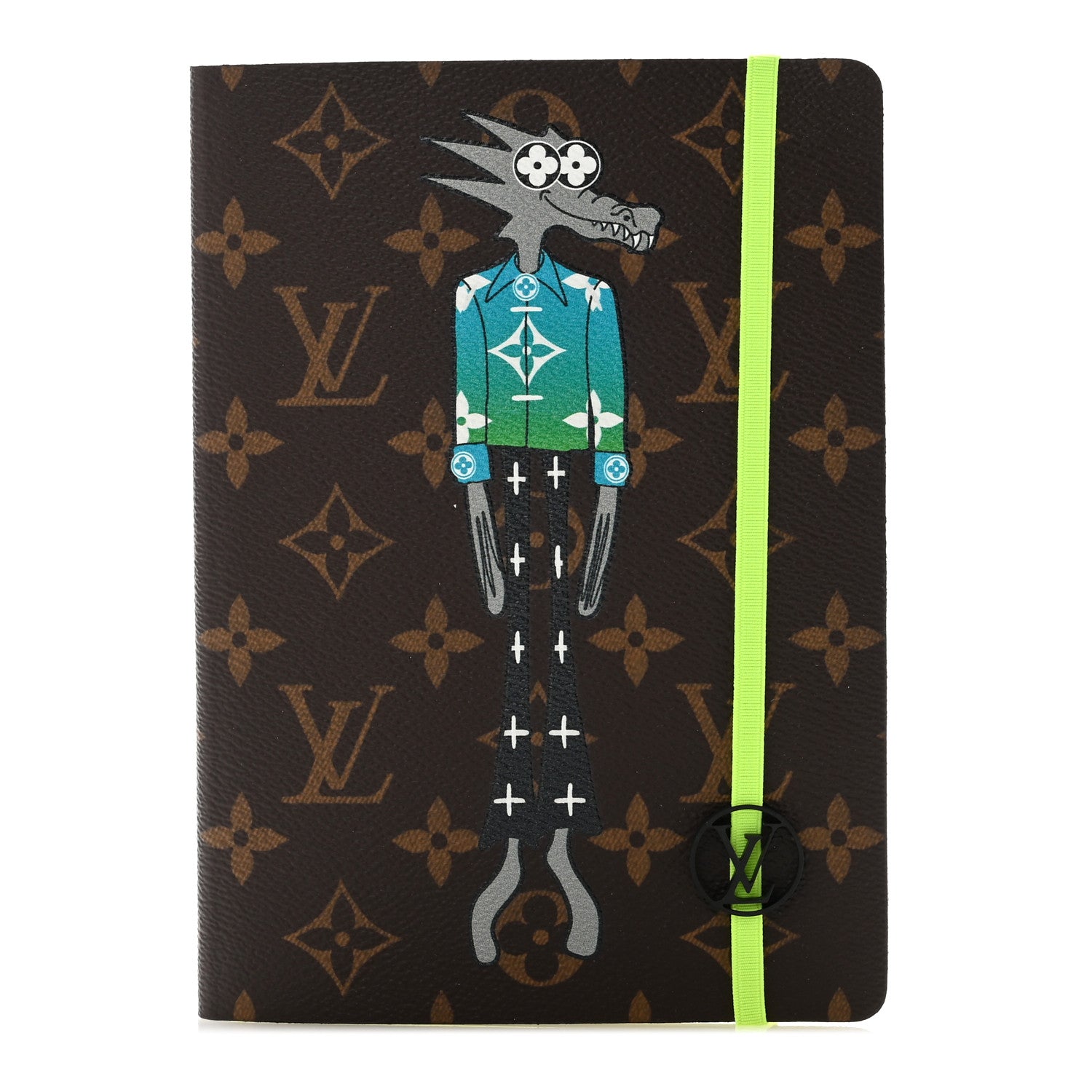 Louis Vuitton Monogram Eclipse LV Friends Clemence Notebook 1 of 6