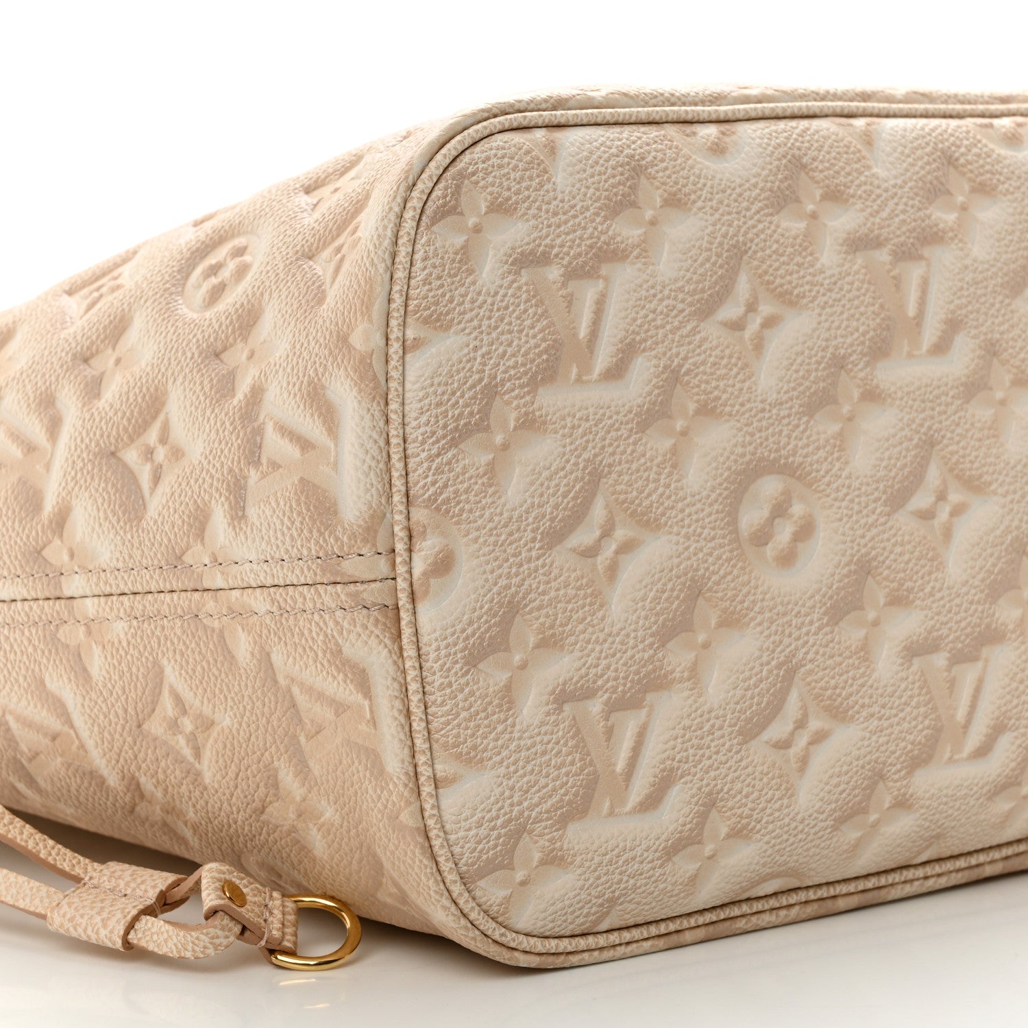 Louis Vuitton Empreinte Monogram Summer Stardust Neverfull MM Beige Clair 8 of 10
