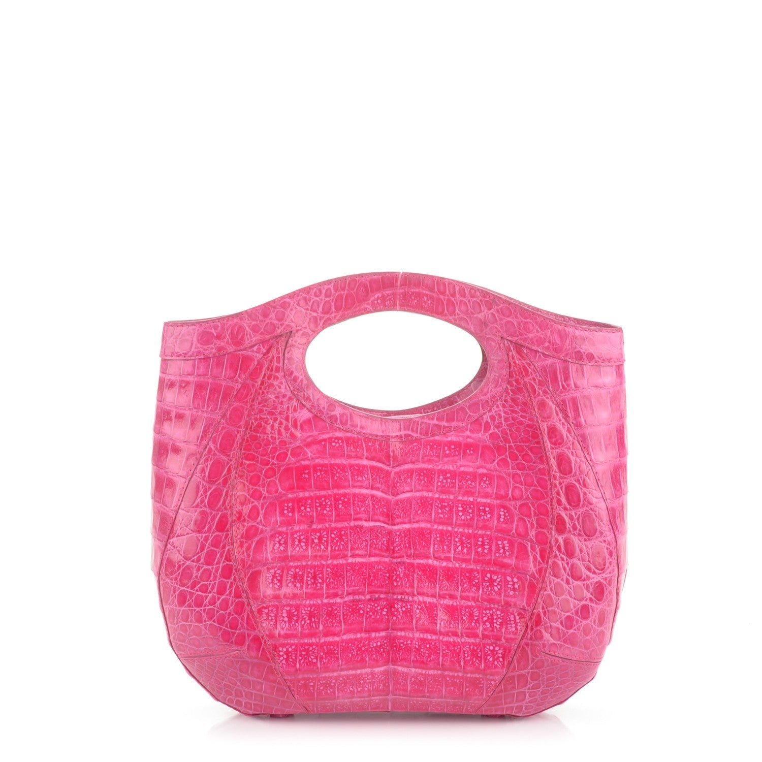 Nancy Gonzalez Crocodile Small Handbag Pink 1 of 6