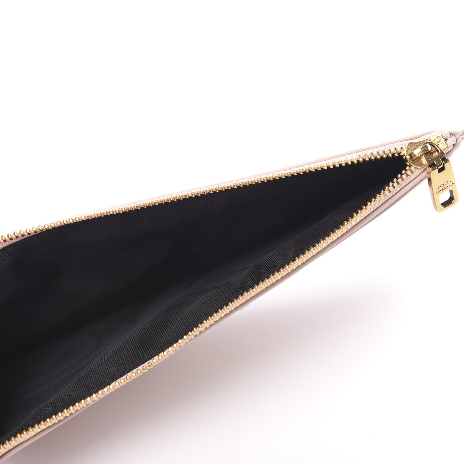 Dolce & Gabbana Nappa Matelasse Large Devotion Card Holder Cipria 4 of 8