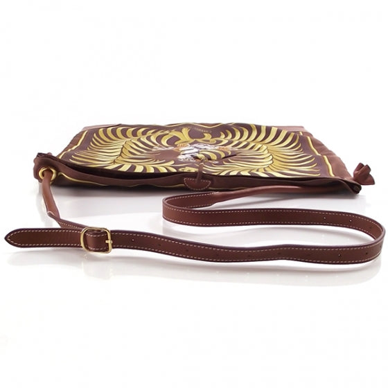 Hermes Bi-Material Silky City Bag Tiger Royal 4 of 15