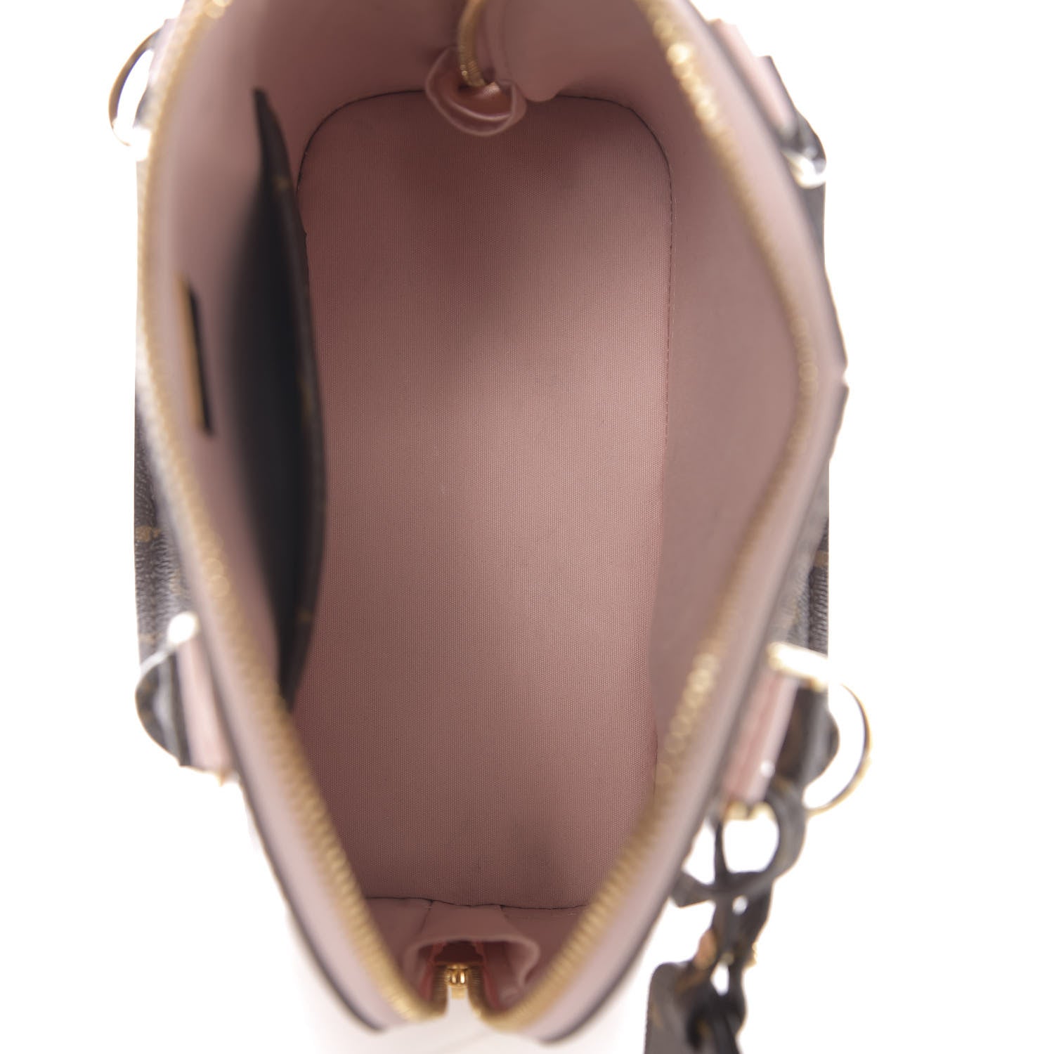 Louis Vuitton Patent Monogram Alma BB Rose Ballerine 5 of 12