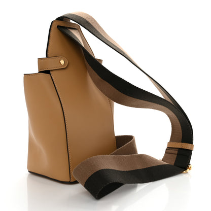 Fendi Vitello Grace Matte Mini Guitar Bag Miele Scuro 3 of 12