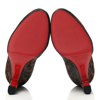 Christian Louboutin Pony Hair Morphing 100 Pump 35 Leopard 5 of 9