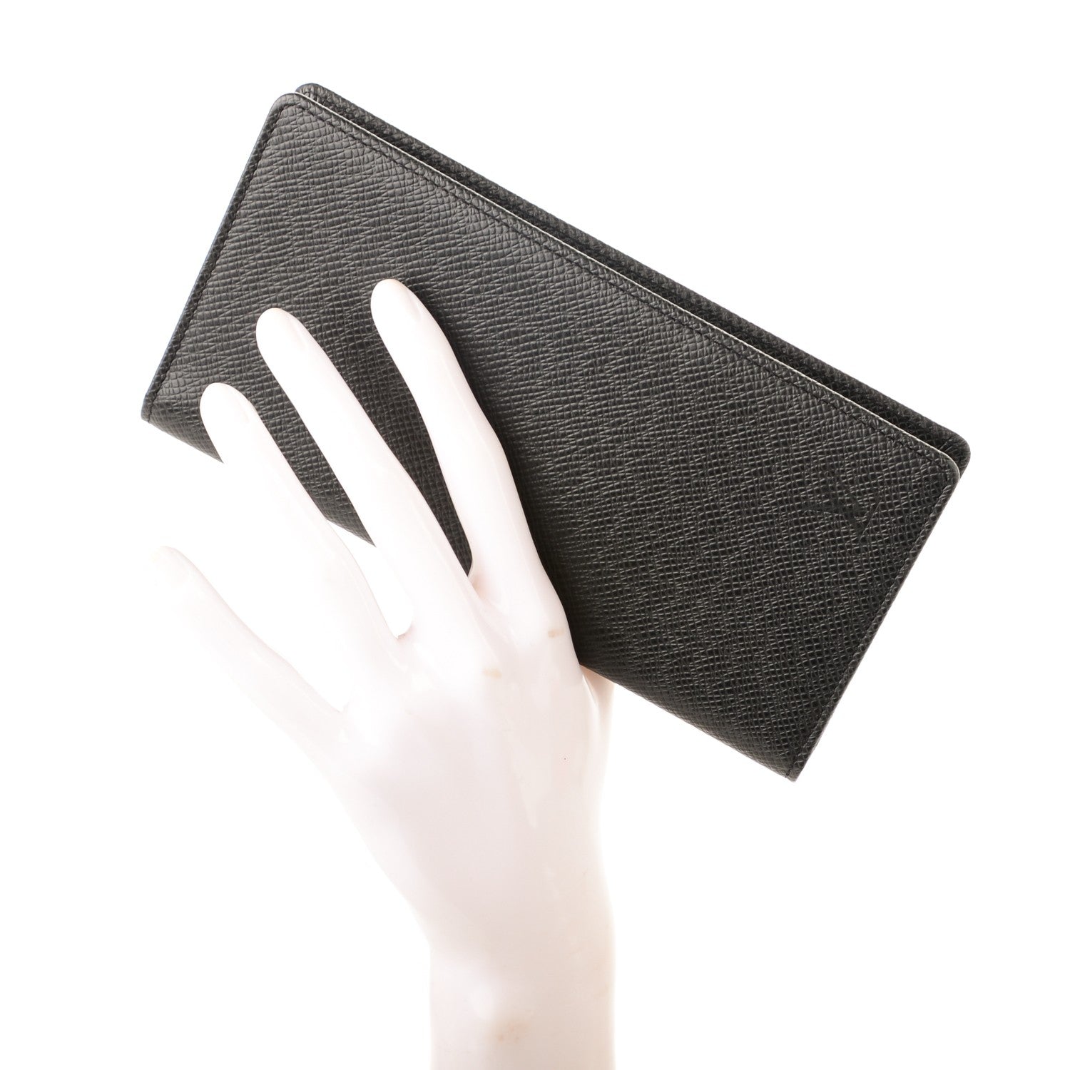 Louis Vuitton Taiga Porte Valeurs Organizer Wallet Ardoise 2 of 14