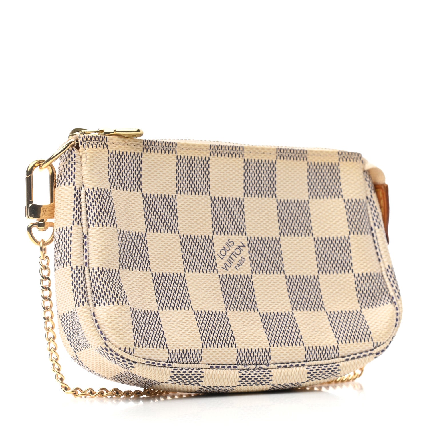 Louis Vuitton Damier Azur Mini Pochette Accessories 3 of 7