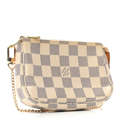 Louis Vuitton Damier Azur Mini Pochette Accessories 3 of 7