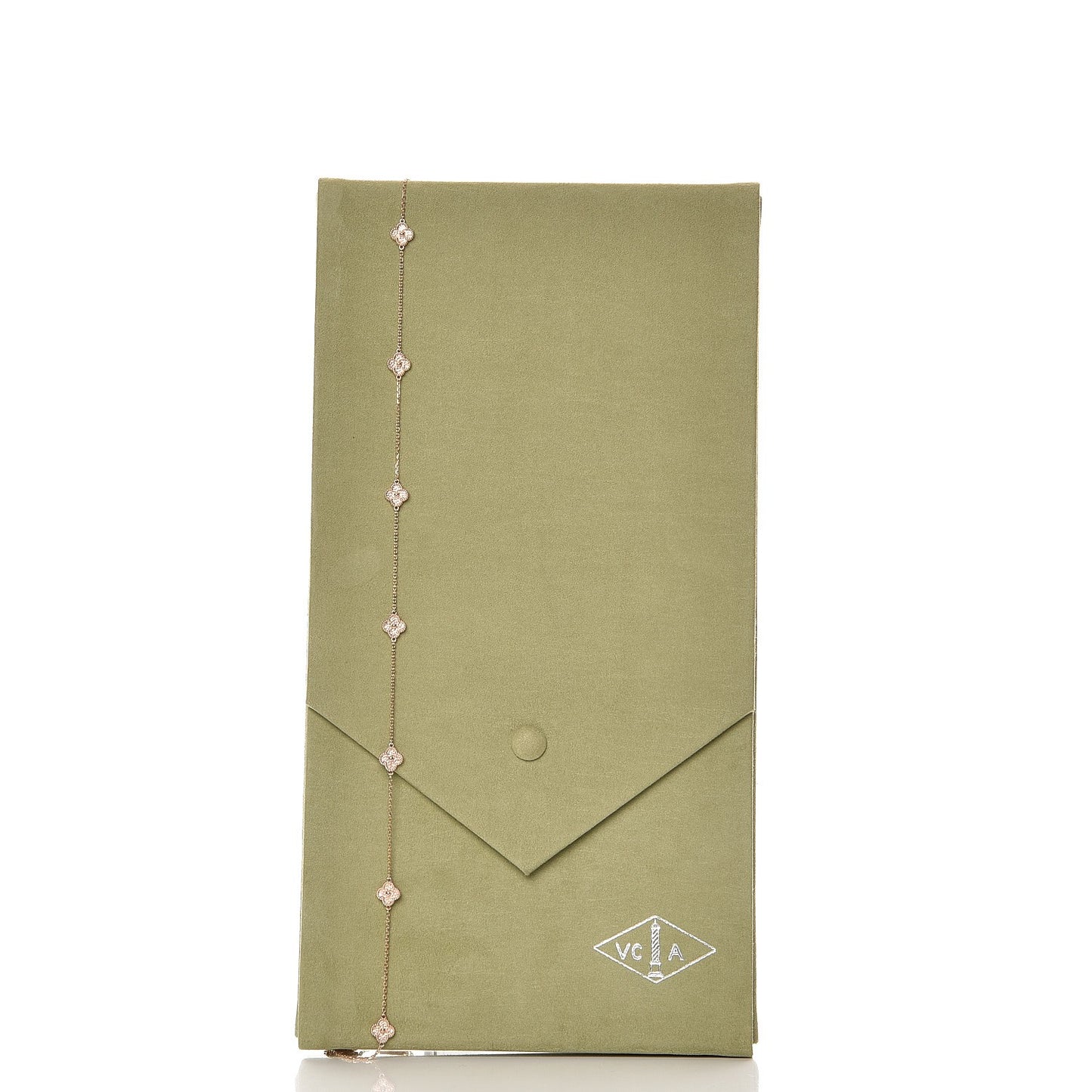 18K Rose Gold 16 Motifs Sweet Alhambra Necklace