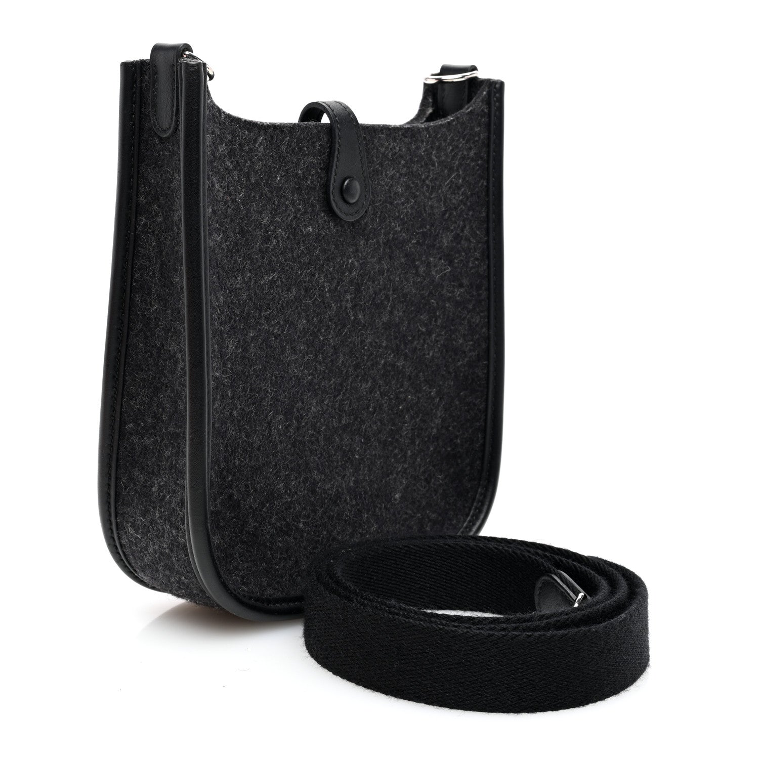 Hermes Feutre Swift Evelyne TPM Gris Moyen Black 3 of 11