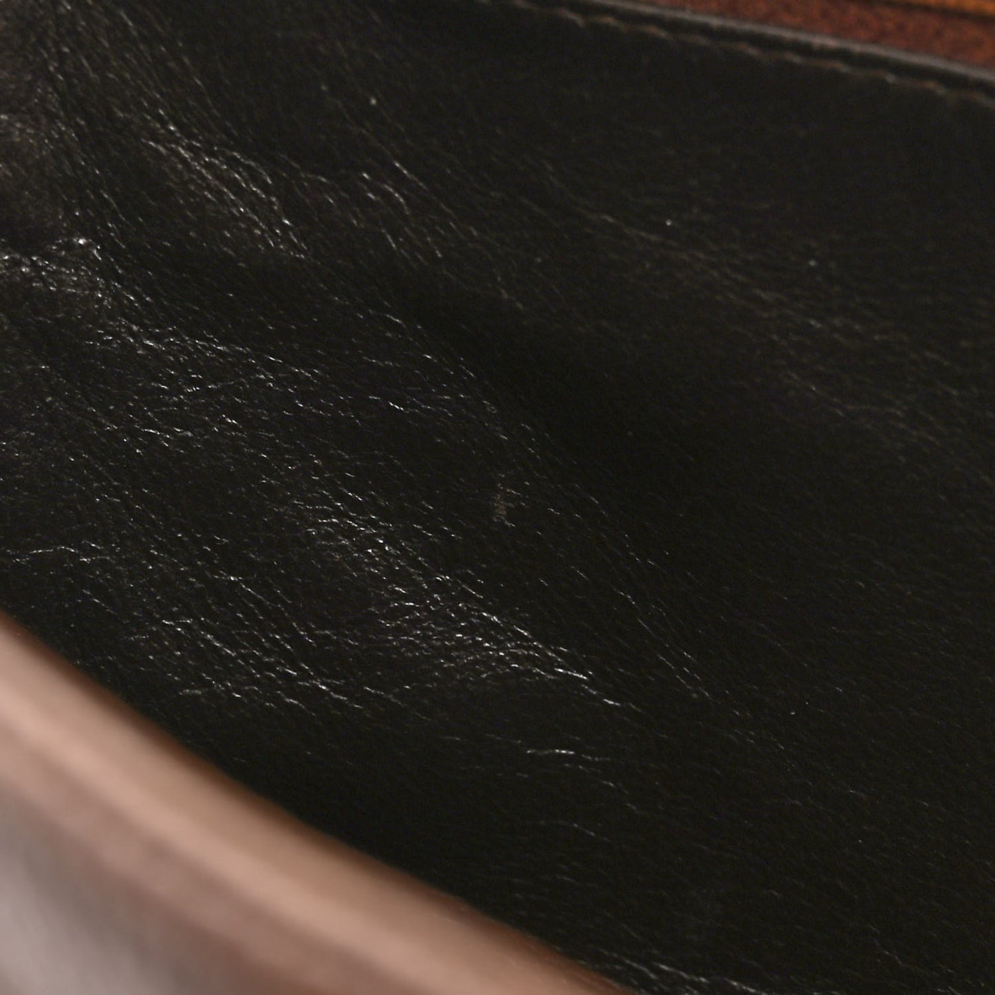Caviar Quilted Shoulder Bag Brown