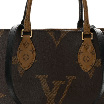 Louis Vuitton Reverse Monogram Giant Onthego MM 7 of 12