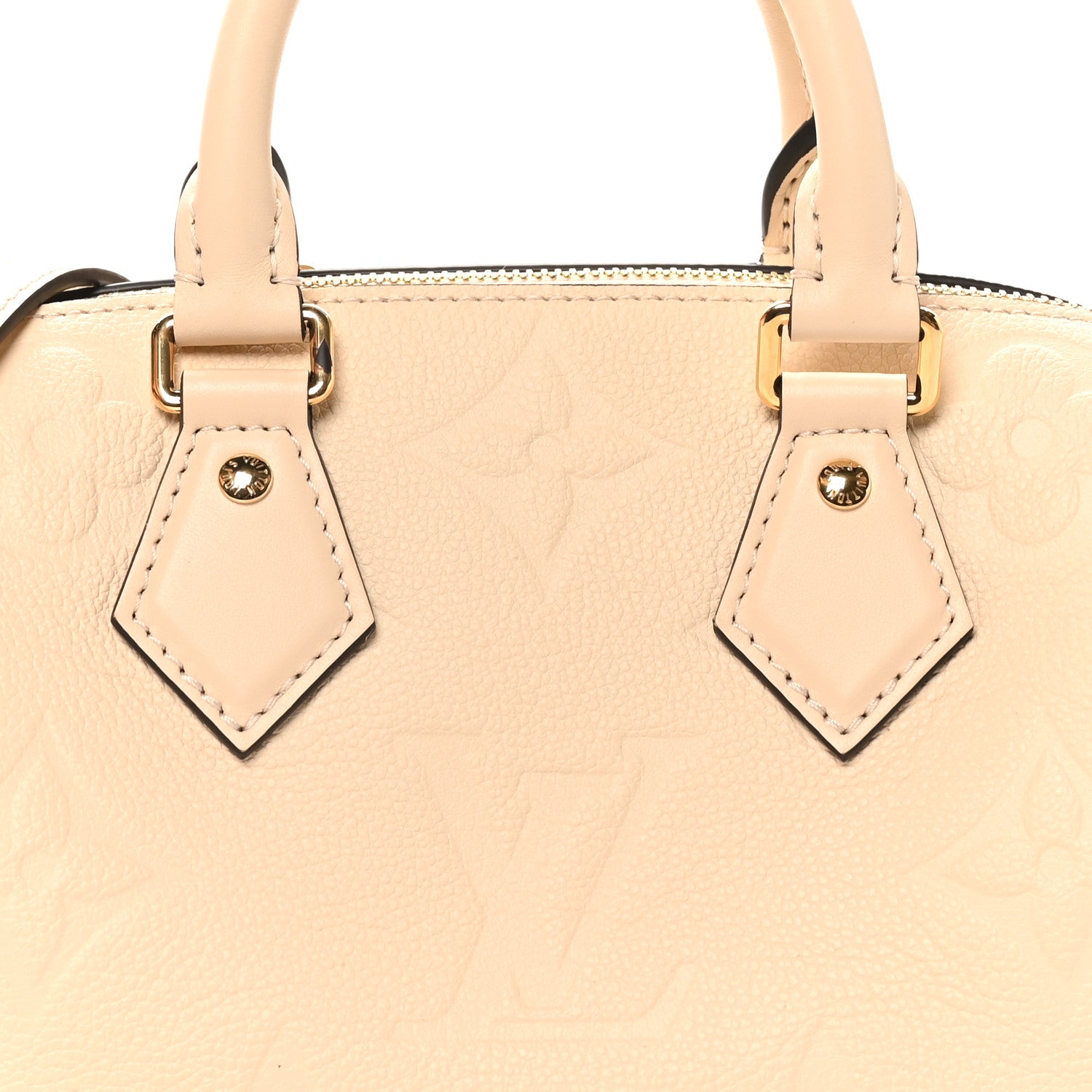 Louis Vuitton Empreinte Monogram Giant Speedy Bandouliere 20 Creme 7 of 10