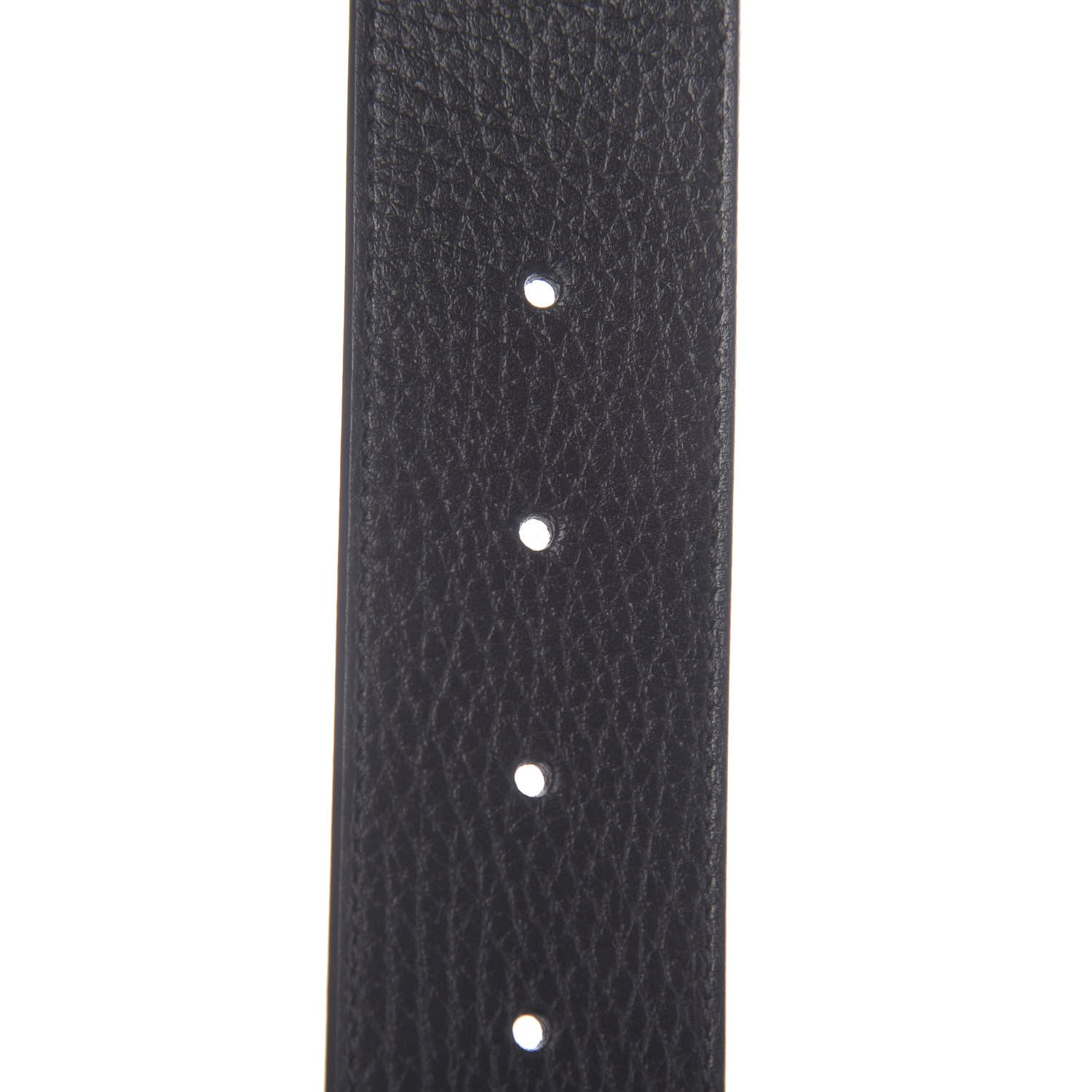 Gucci Dollar Calfskin 1973 Reversible Belt 90 36 Black Mineral Blue 5 of 5