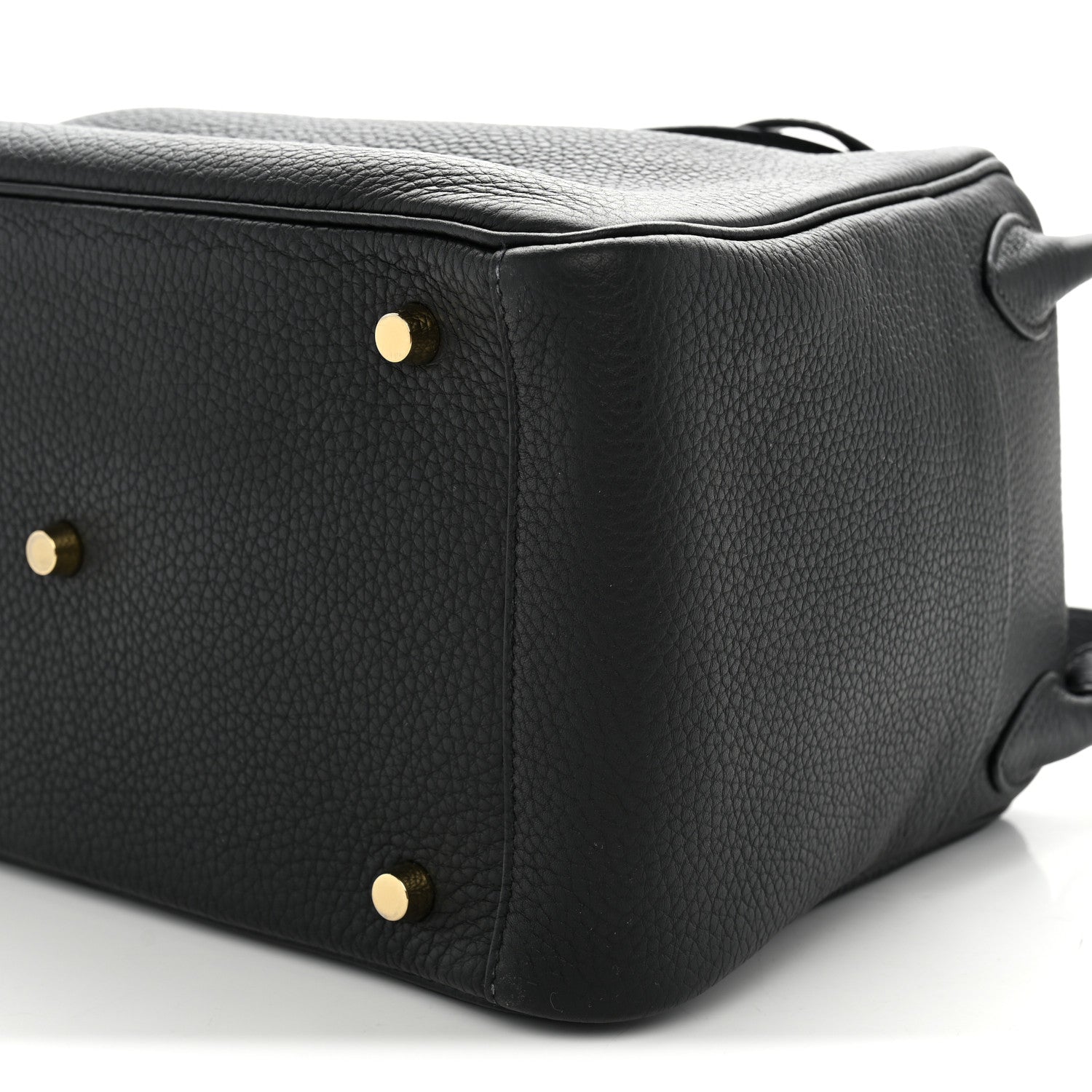 Hermes Taurillon Clemence Lindy 30 Black 10 of 10