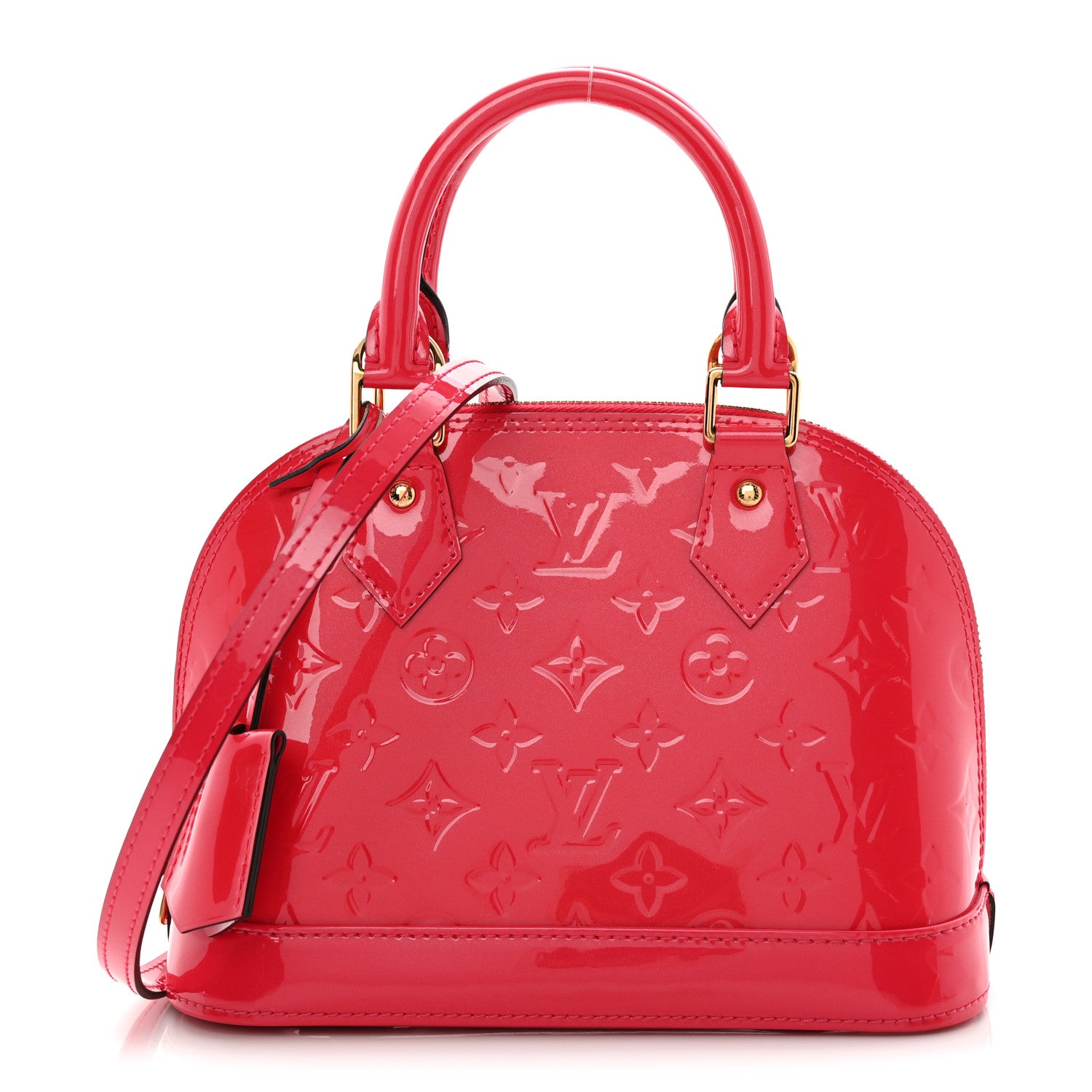 Louis Vuitton Vernis Alma BB Hot Pink 1 of 10