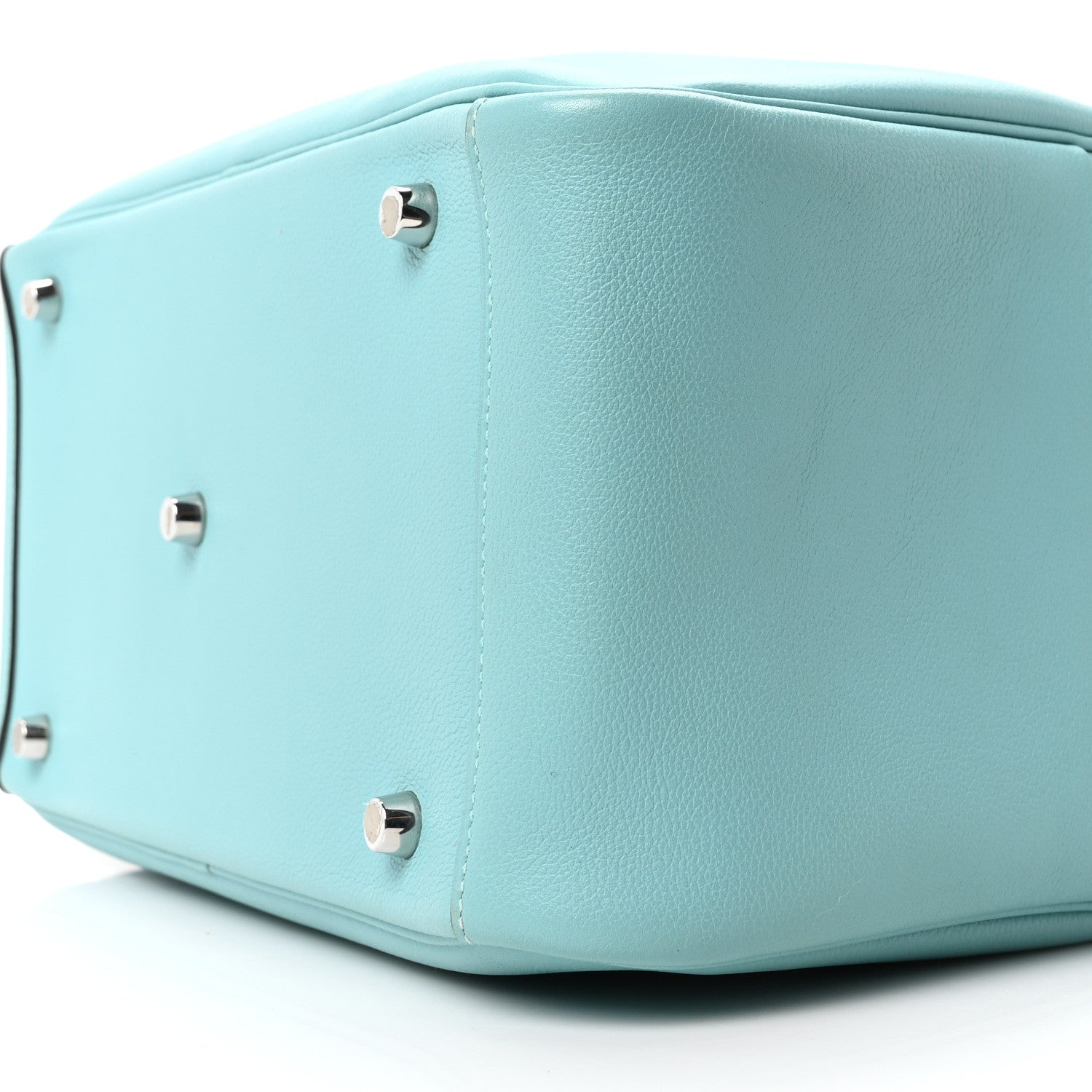Hermes Taurillon Clemence Lindy 30 Bleu Atoll 10 of 10
