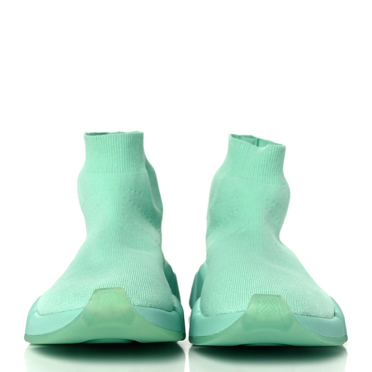Technical 3D Recycled Knit Womens Speed 2.0 Transparent Sole Sneakers 41 Mint
