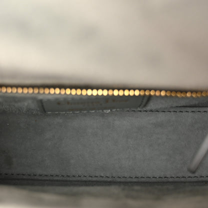 Christian Dior Velvet Mini Lady Dior Gray 5 of 10