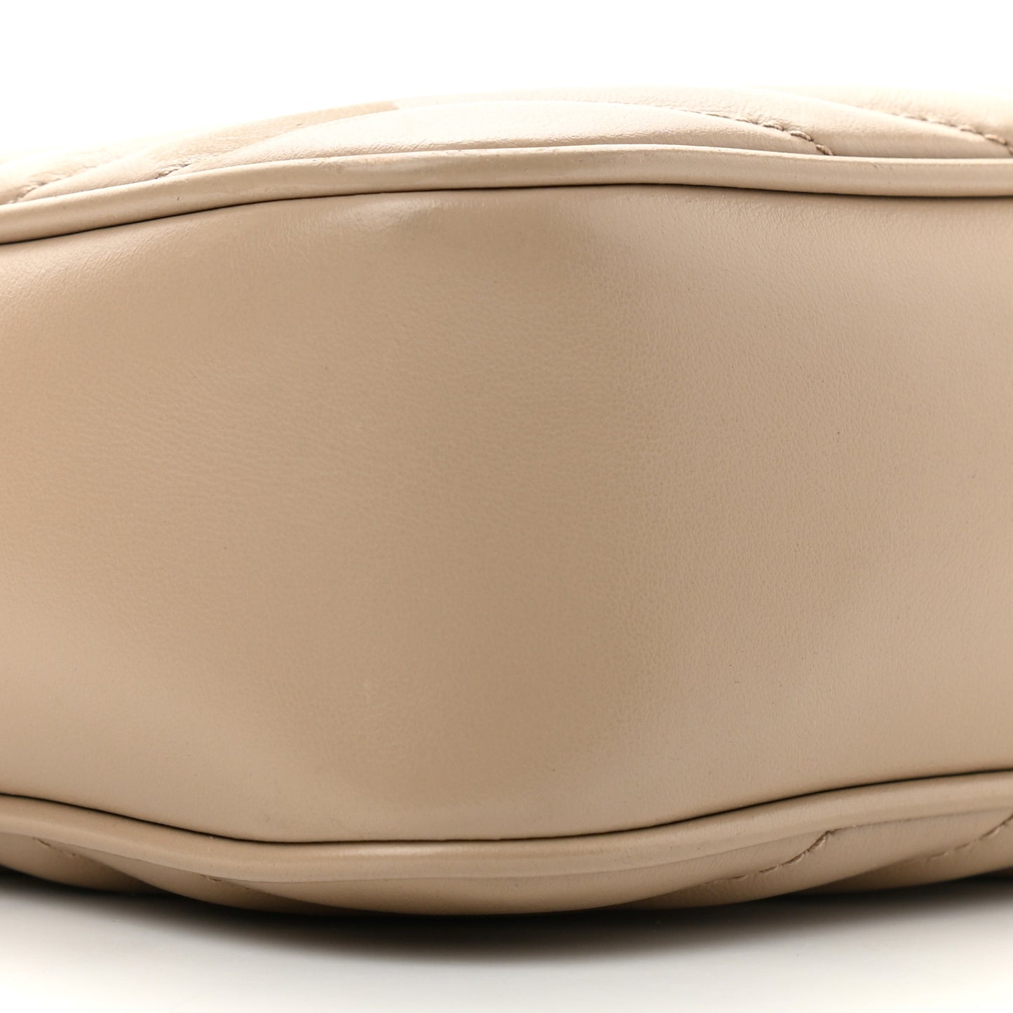 Calfskin Matelasse Monogram Lou Camera Bag Dark Beige