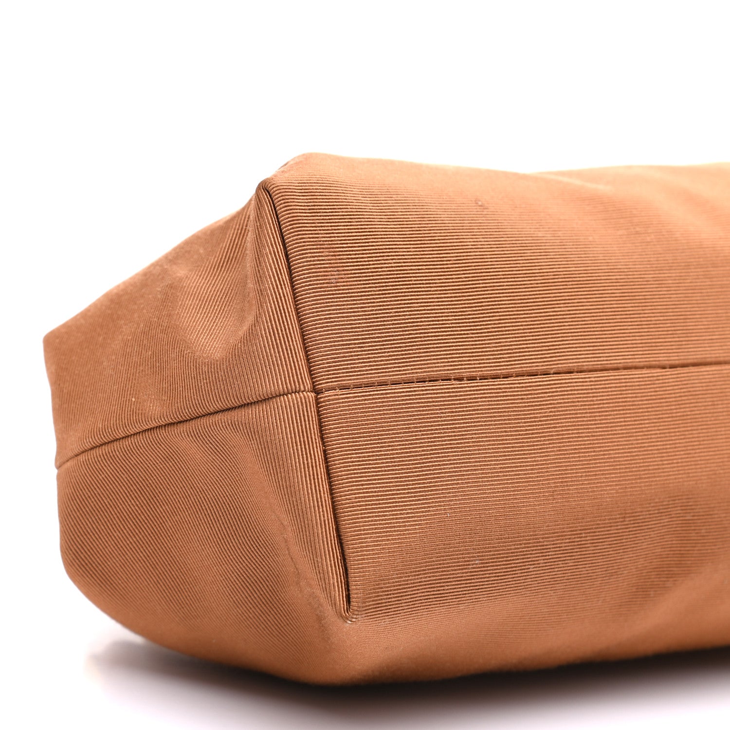 Mansur Gavriel Canvas Mini Volume Chain Clutch Brown 7 of 8