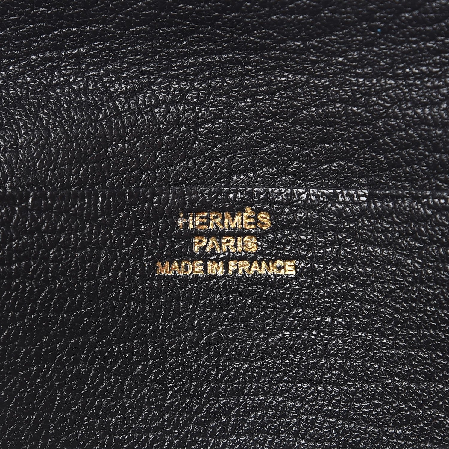 Hermes Chevre Mysore Bearn Wallet Black 6 of 7