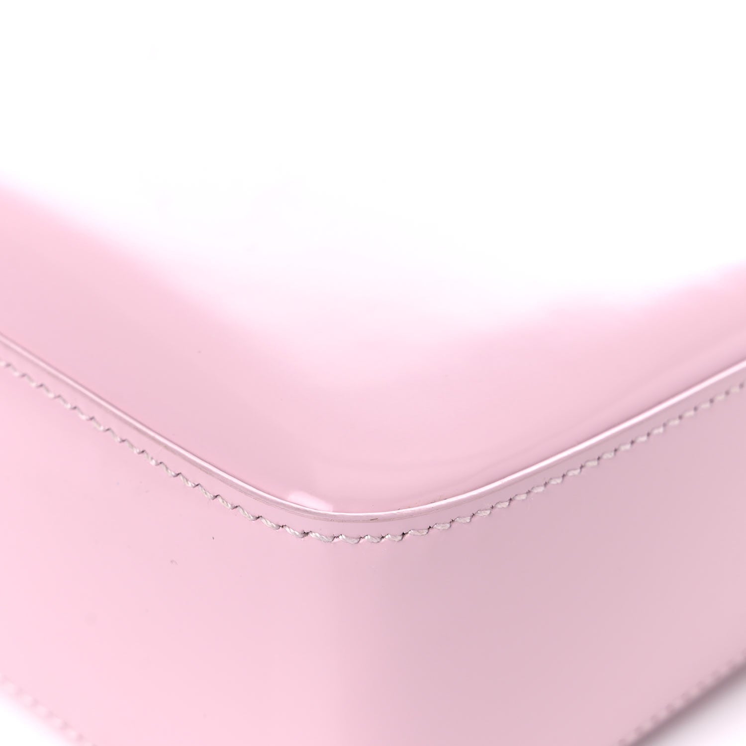 Prada Spazzolato Triangle Small Double Handle Crossbody Tote Alabastro 5 of 10