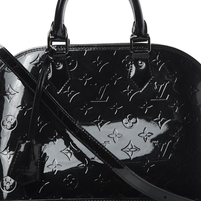 Louis Vuitton Vernis Alma PM Noir Magnetique 10 of 19