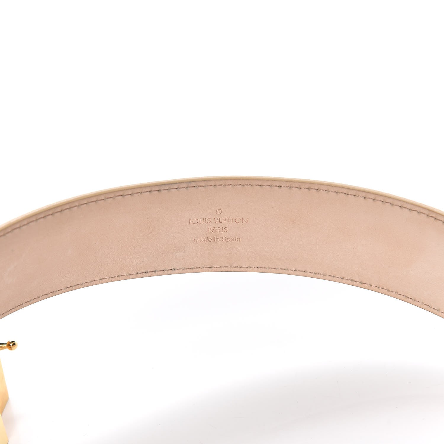 Louis Vuitton Damier Azur LV Initiales Belt 100 40 4 of 10