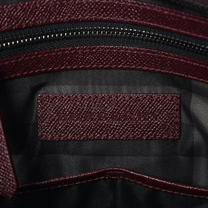 Burberry Grainy Calfskin Striped London Mens Tote 6 of 9