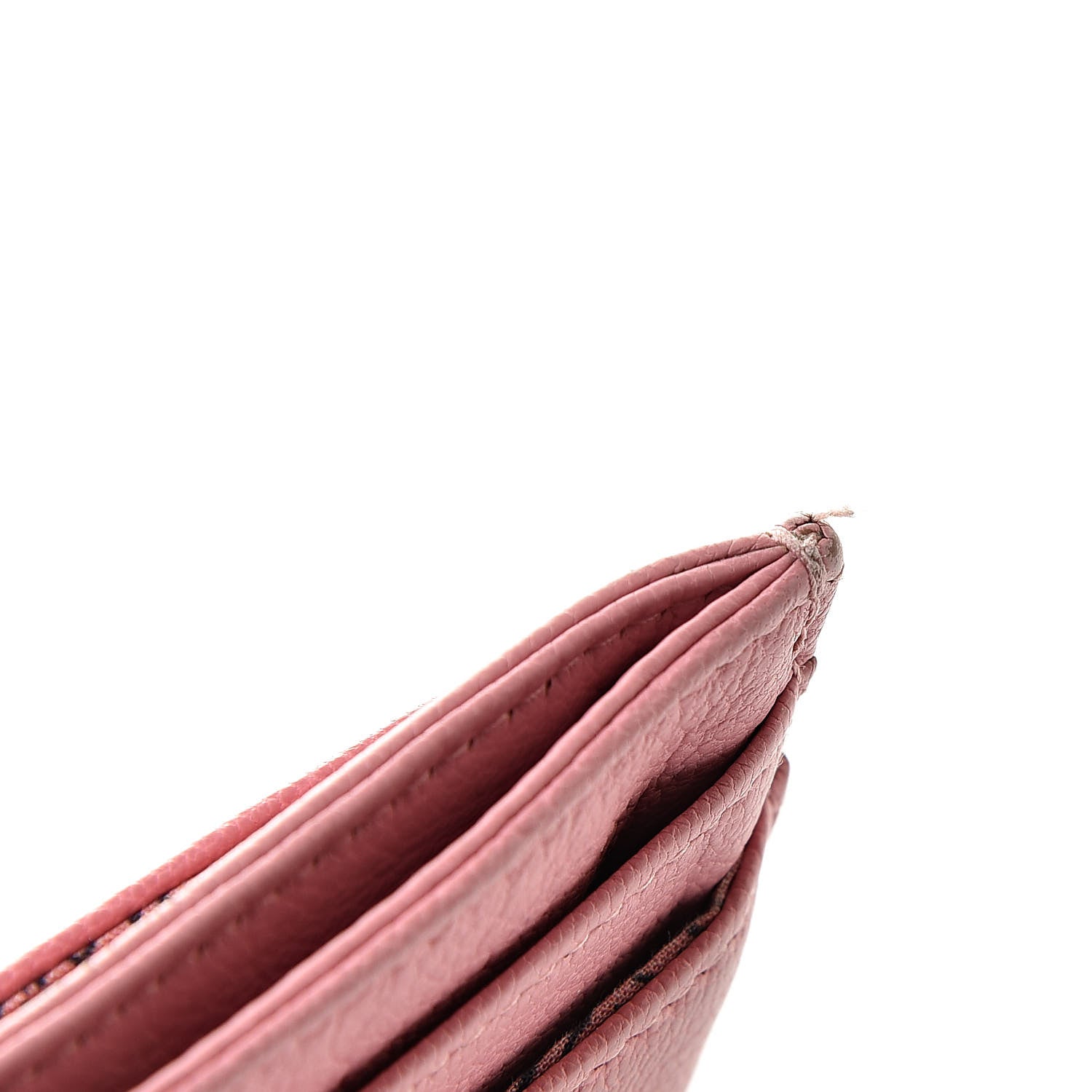 Chanel Goatskin CC Card Holder Pink 9 of 13